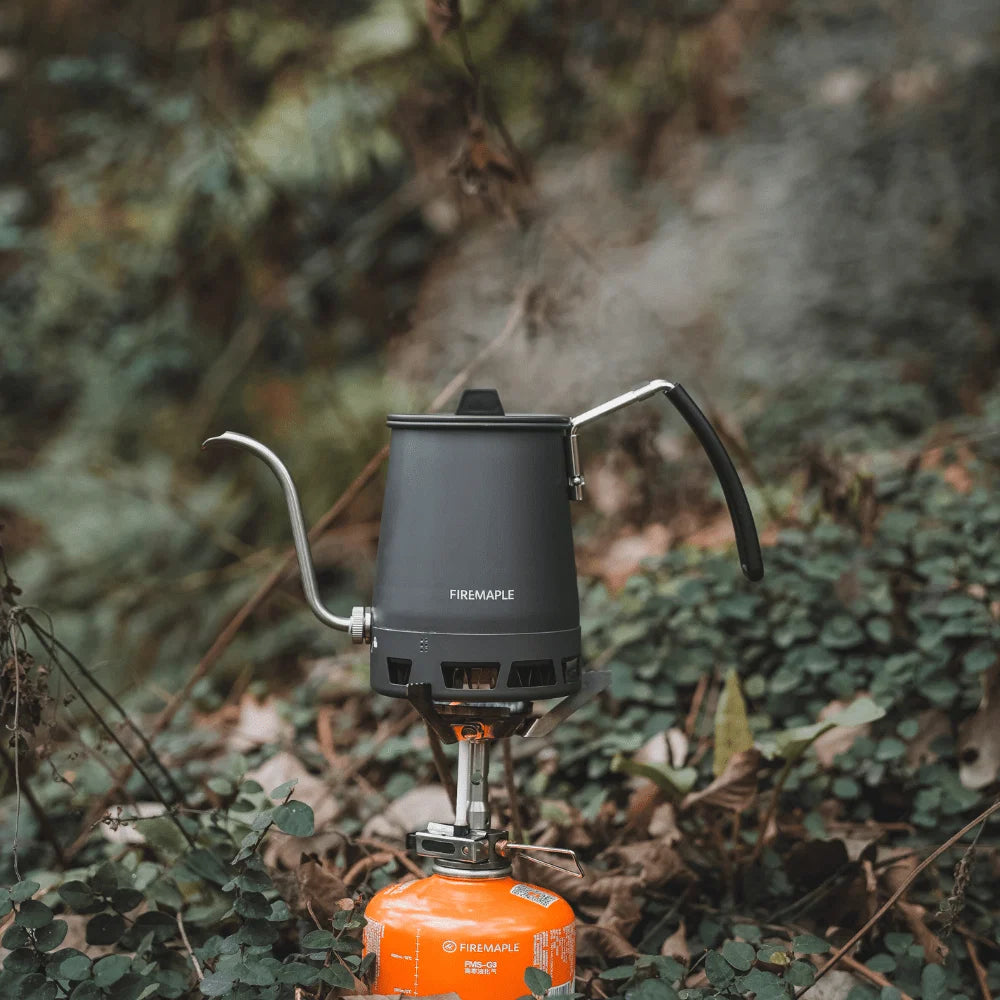 Cafetera Cuello de Ganso para Camping Fire-Maple (Antarcti Gooseneck Kettle) | Acero Inoxidable y Control de Flujo Outdoor