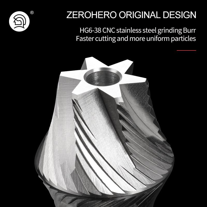 ZEROHERO Z3 Hand Grinder - Molino Manual de Precisión 38mm CNC