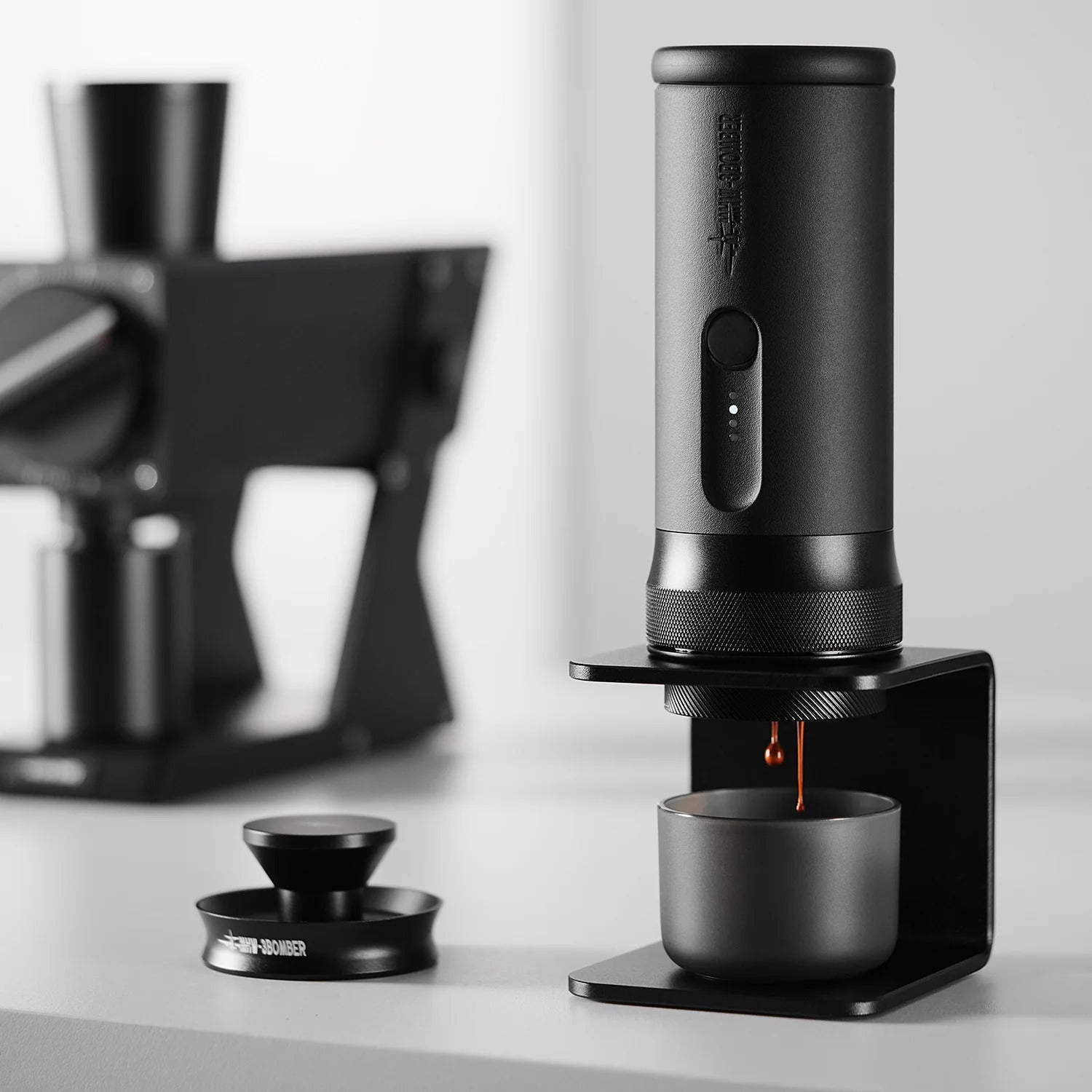 MHW-3BOMBER X-press58 - Cafetera de Espresso Manual Profesional (58mm)