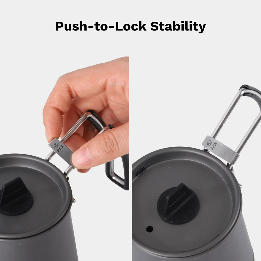 Cafetera Cuello de Ganso para Camping Fire-Maple (Antarcti Gooseneck Kettle) | Acero Inoxidable y Control de Flujo Outdoor