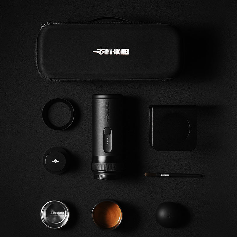 HW-3BOMBER X-press58 - Cafetera de Espresso Manual Profesional (58mm)