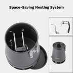Cafetera Cuello de Ganso para Camping Fire-Maple (Antarcti Gooseneck Kettle) | Acero Inoxidable y Control de Flujo Outdoor