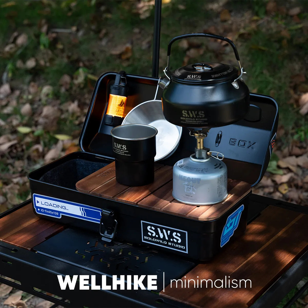 Set Wellhike SWS Tactical Toolbox + Base