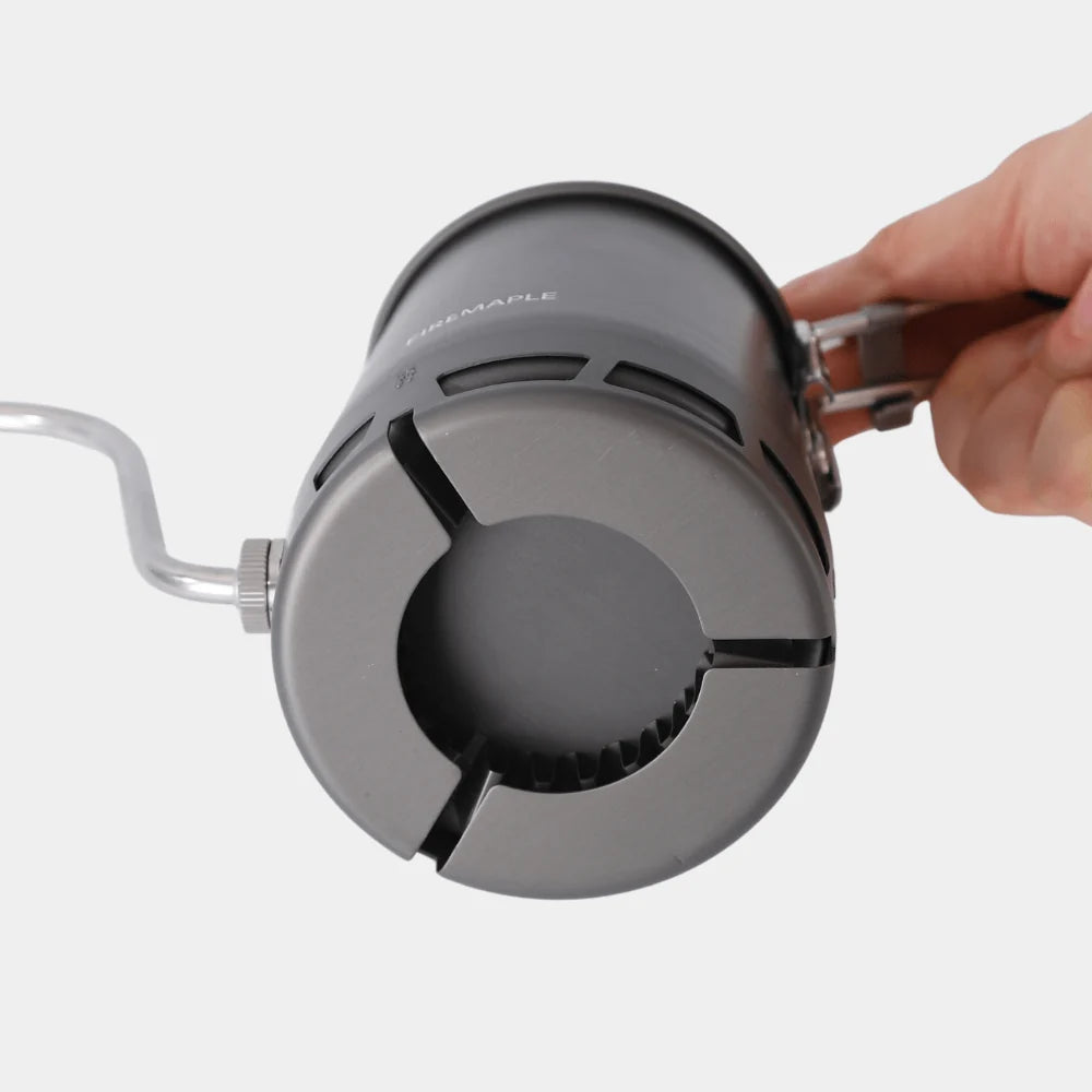 Cafetera Cuello de Ganso para Camping Fire-Maple (Antarcti Gooseneck Kettle) | Acero Inoxidable y Control de Flujo Outdoor