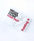 HIFLUX High Fast Coffee Filter – Folding V (50 Unidades)