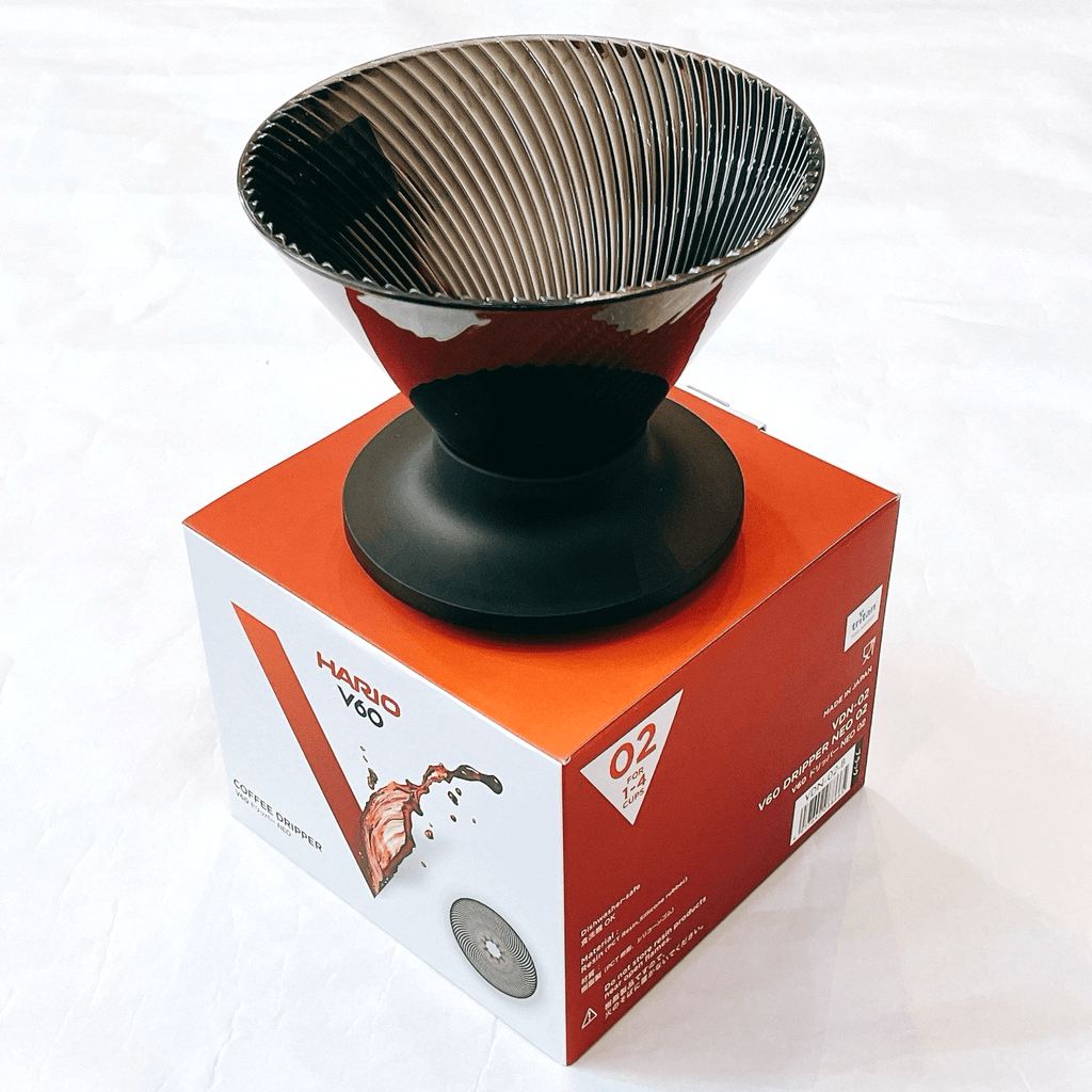 Kit Hario V60 Neo Dripper Tritan + 100 Filtros ZeroHero V02 + Base Switch - El Mae de los Filtros