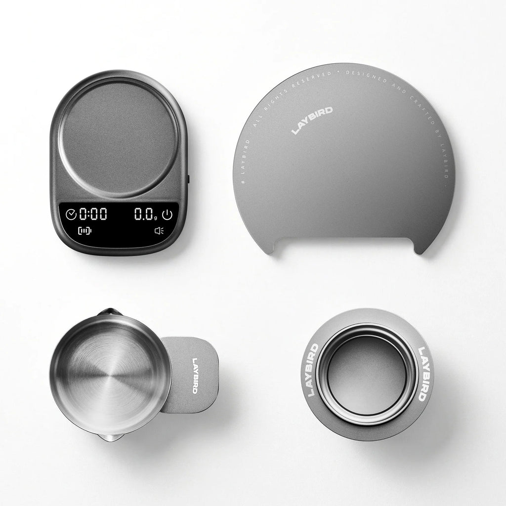 LAYBIRD MagAttach Coffee Scale - Balanza Digital Modular Magnética - El Mae de los Filtros